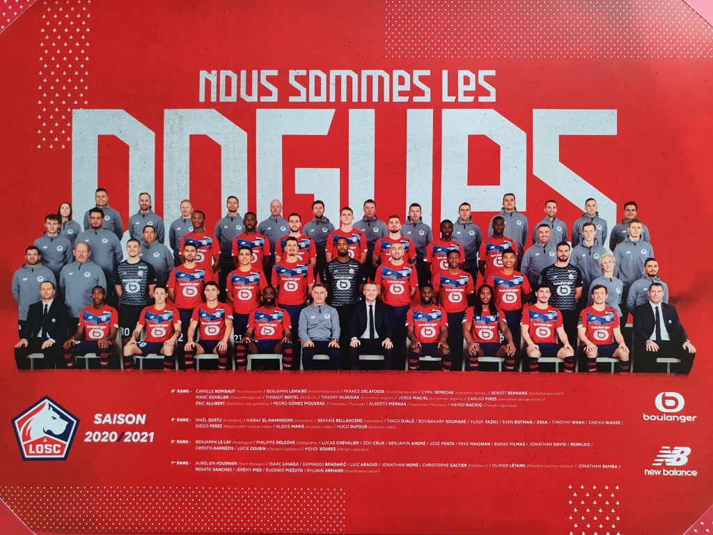 Podologue de l’équipe professionnelle du Lille Olympique Sporting Club